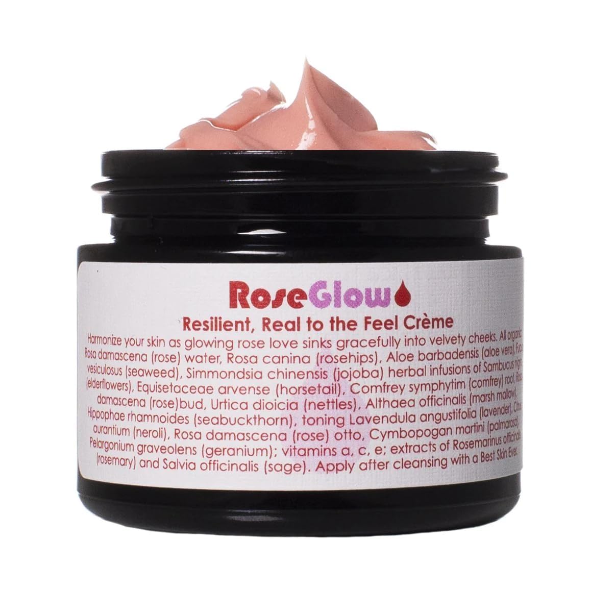 Living Libations Organic Rose Glow Face Creme 50ml