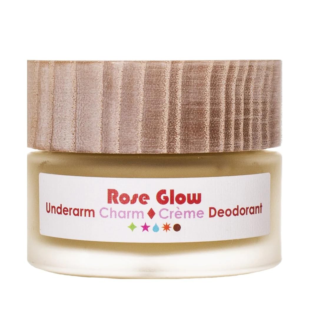Living Libations Organic Underarm Charm Creme Deodorant - Rose Glow 30ml