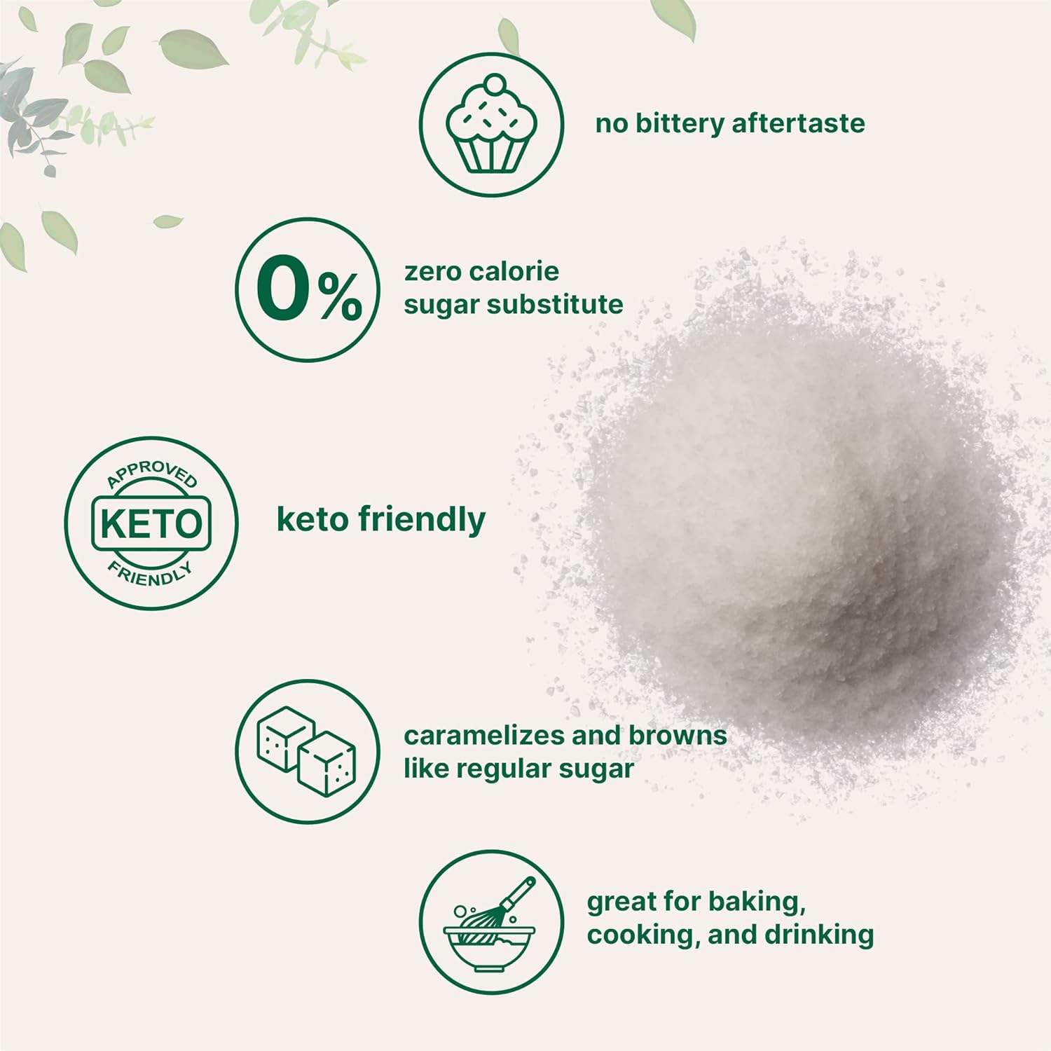 MicroIngredients Allulose Sweetener 1.36kg