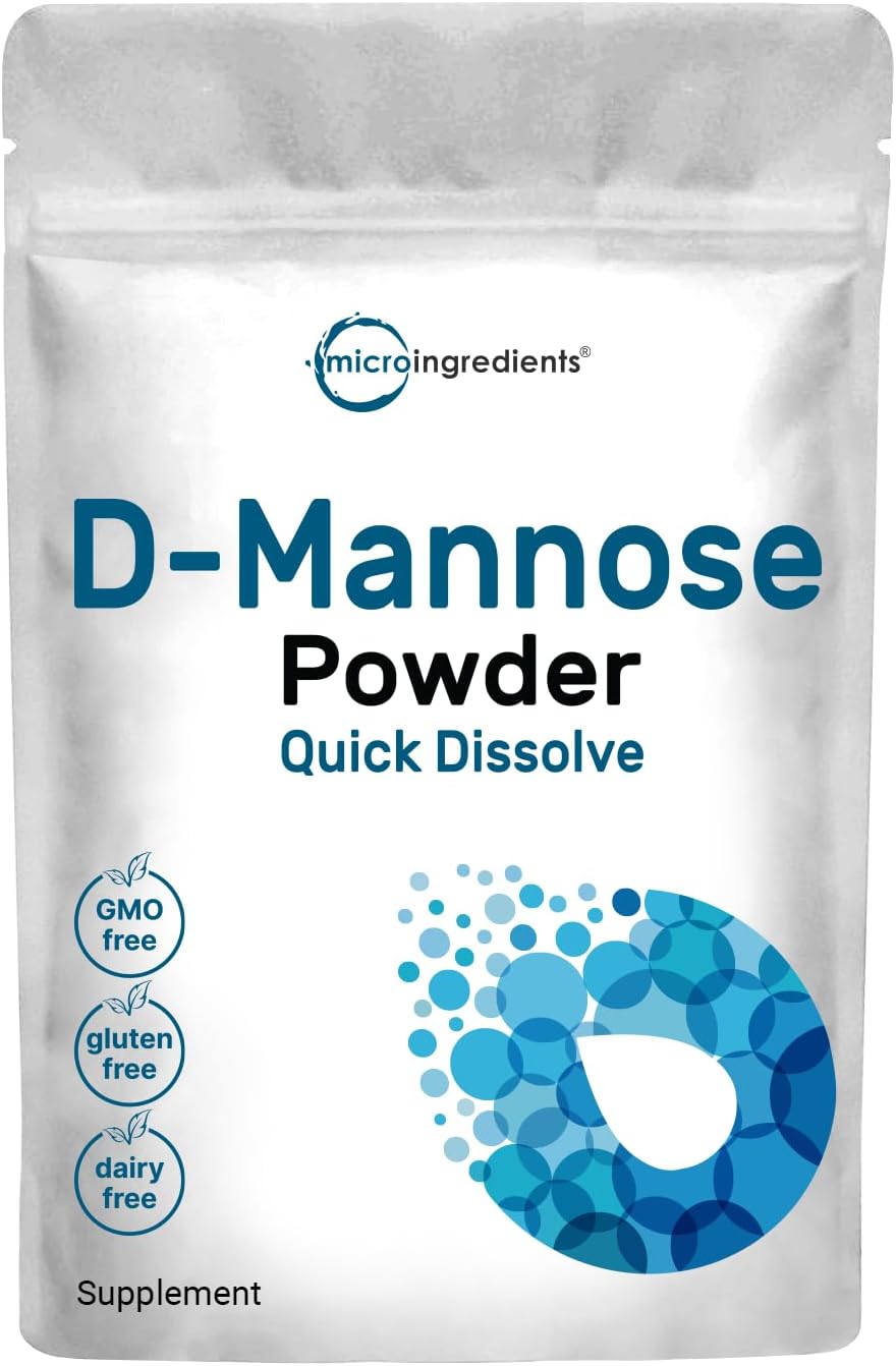 MicroIngredients D-Mannose Powder 340g (170 Servings)