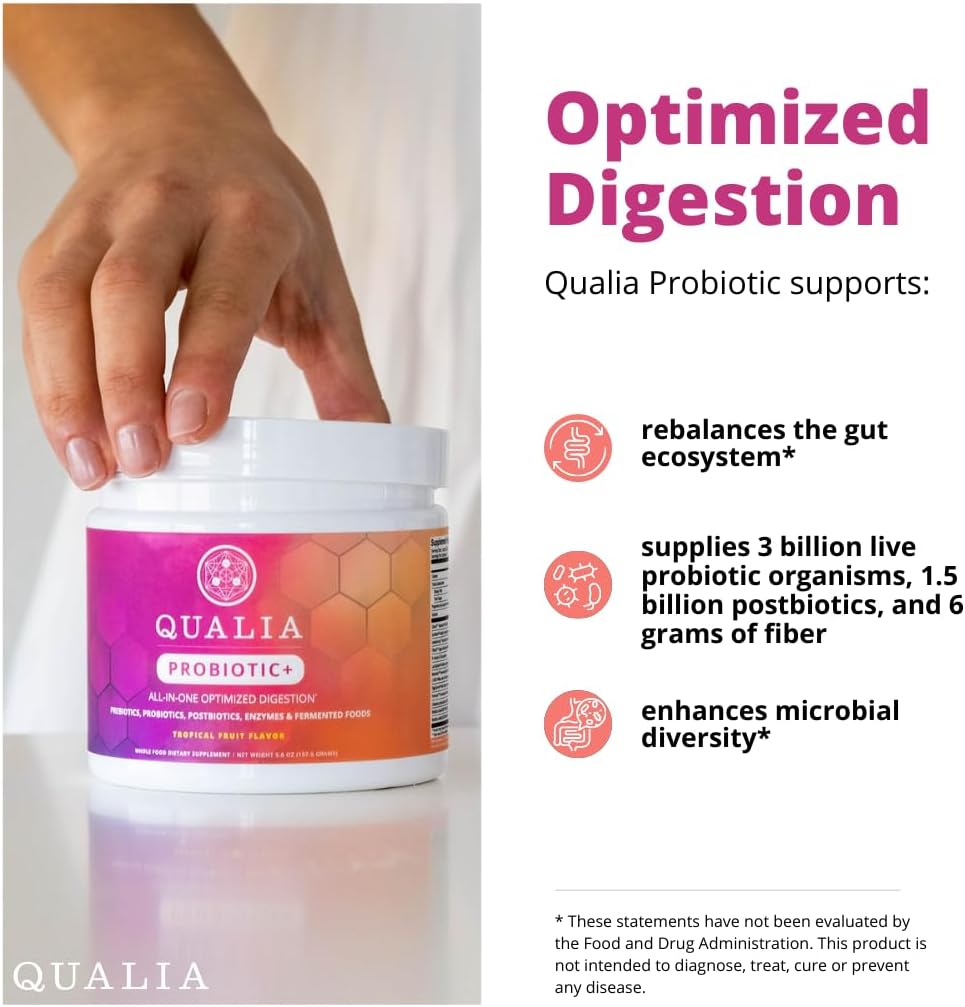 Neurohacker Collective Qualia Probiotic+ | Tropical (4 Week Supply)