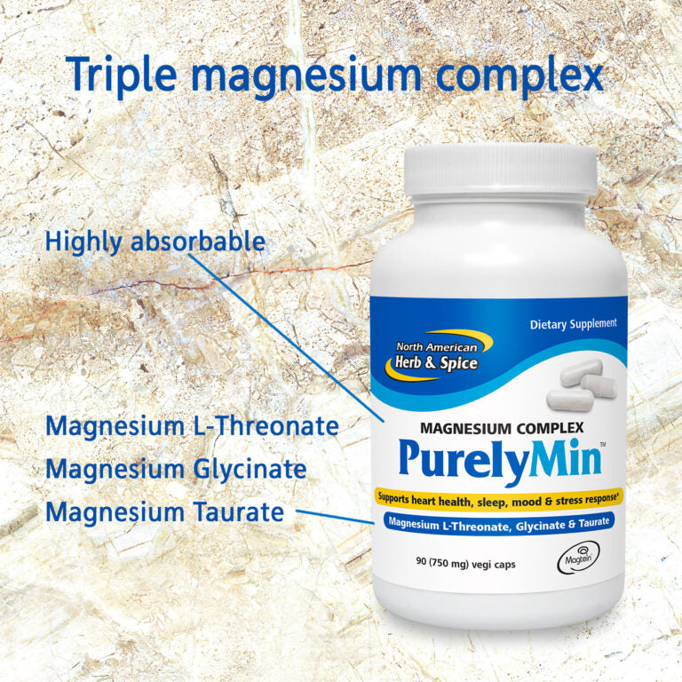 North American Herb and Spice PurelyMin Magnesium Complex