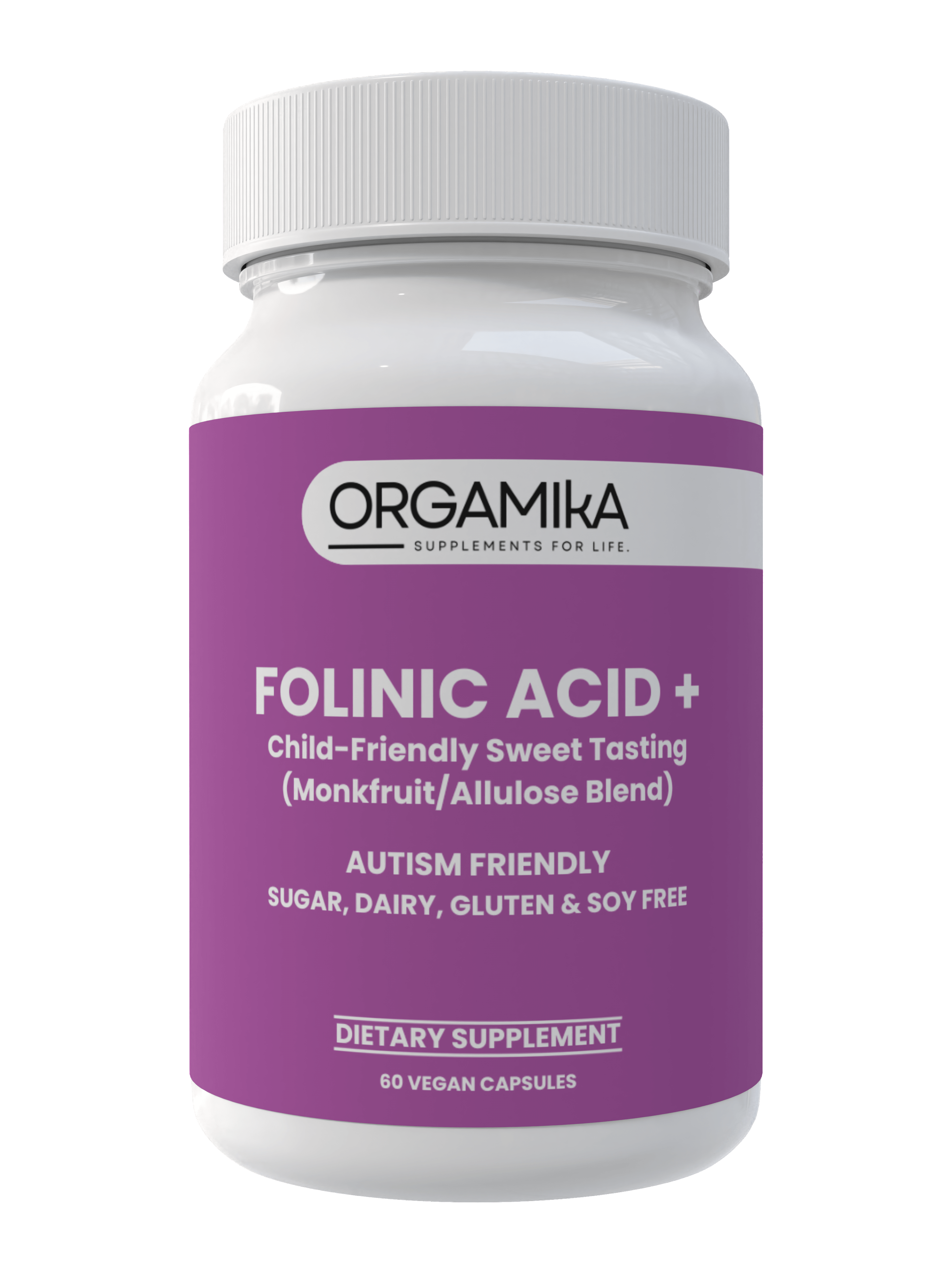 Organica Folinic Acid+ 60 Capsules