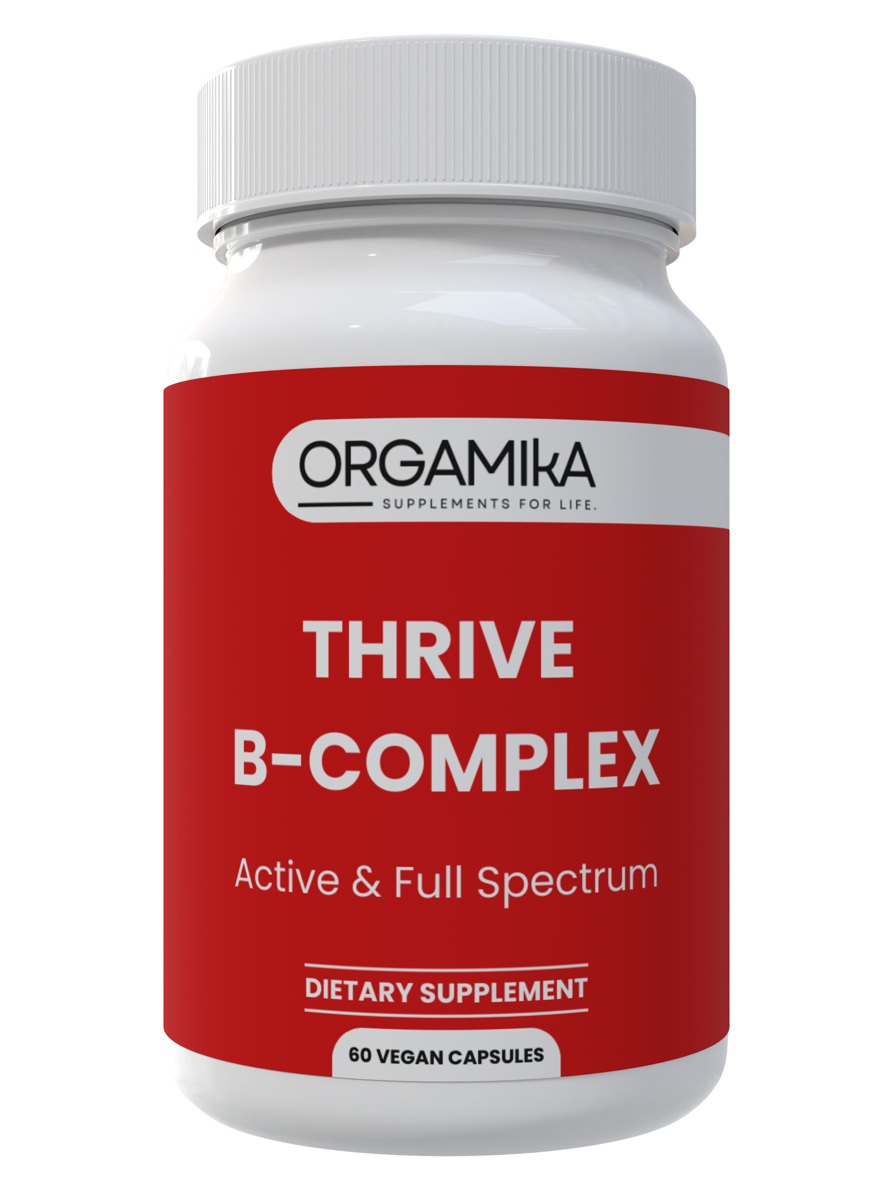Orgamika Thrive B-Complex - 60 Capsules