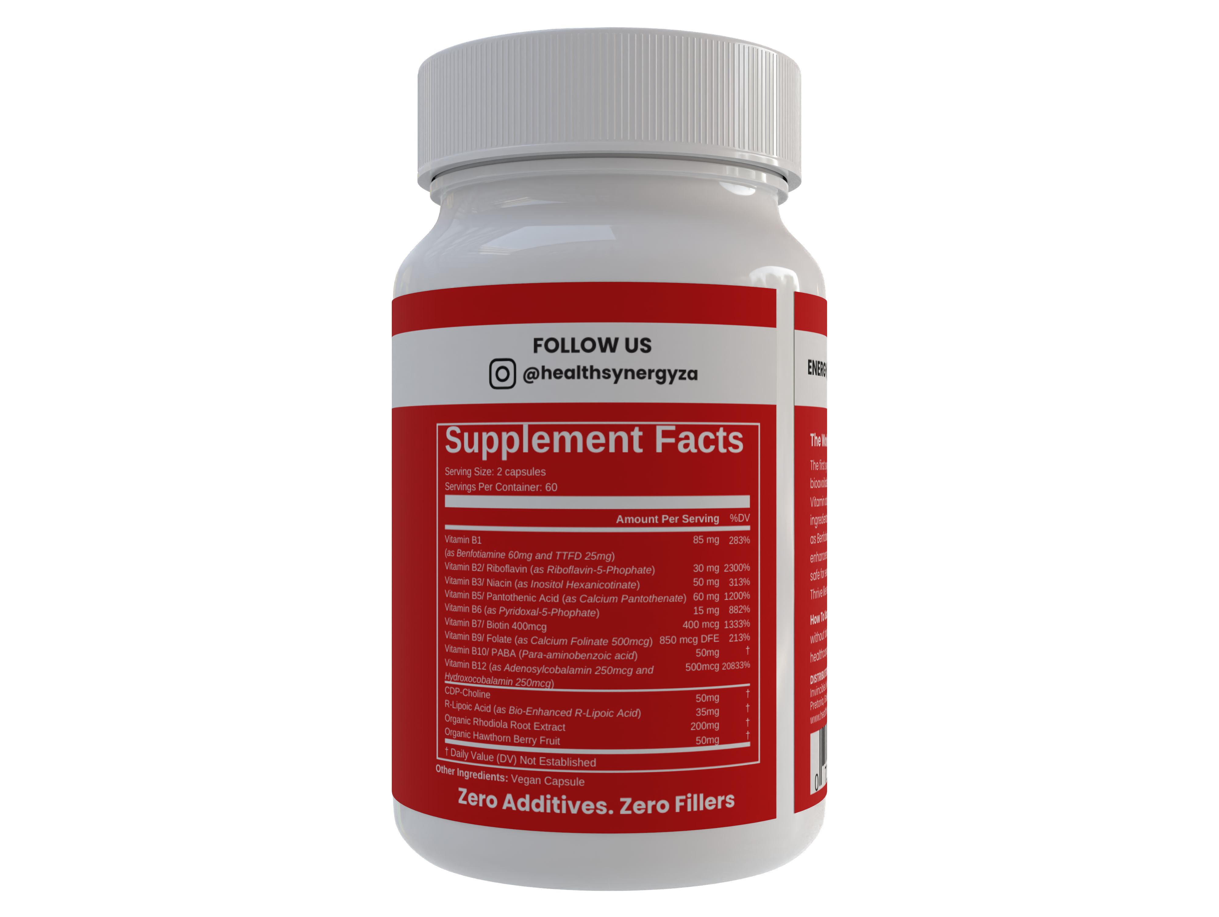 Orgamika Thrive B-Complex - 60 Capsules