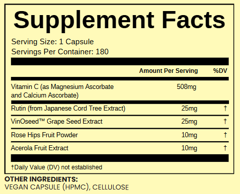 Organica Immune-C 180 Capsules