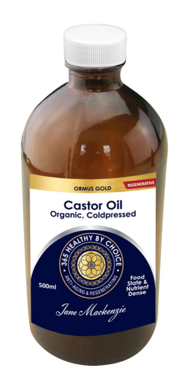 365 Healthy By Choice Organic Castor Oil (Hexane-Free and Cold-Pressed) 500ml