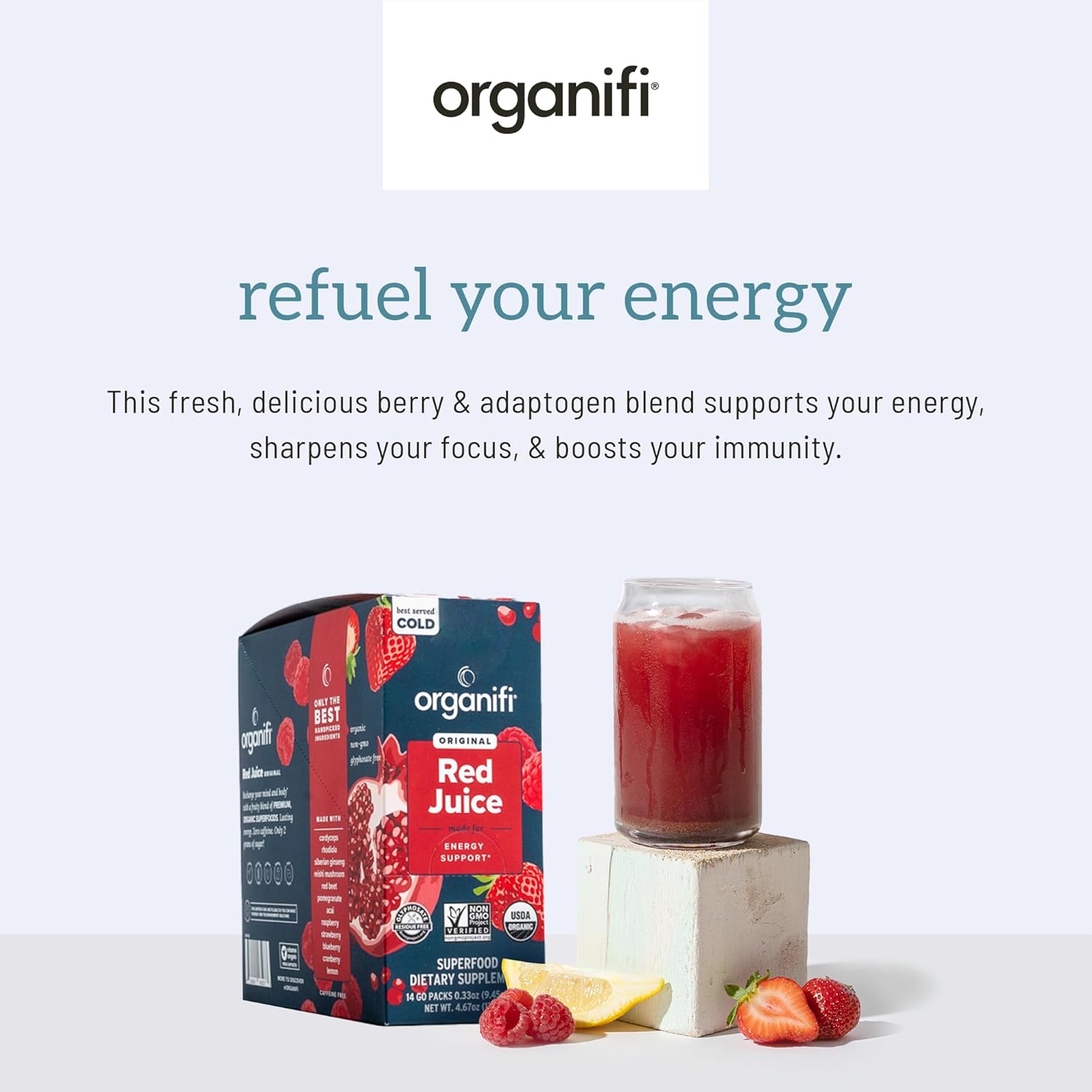 Organifi Red Juice 14ct (Travel Pack)