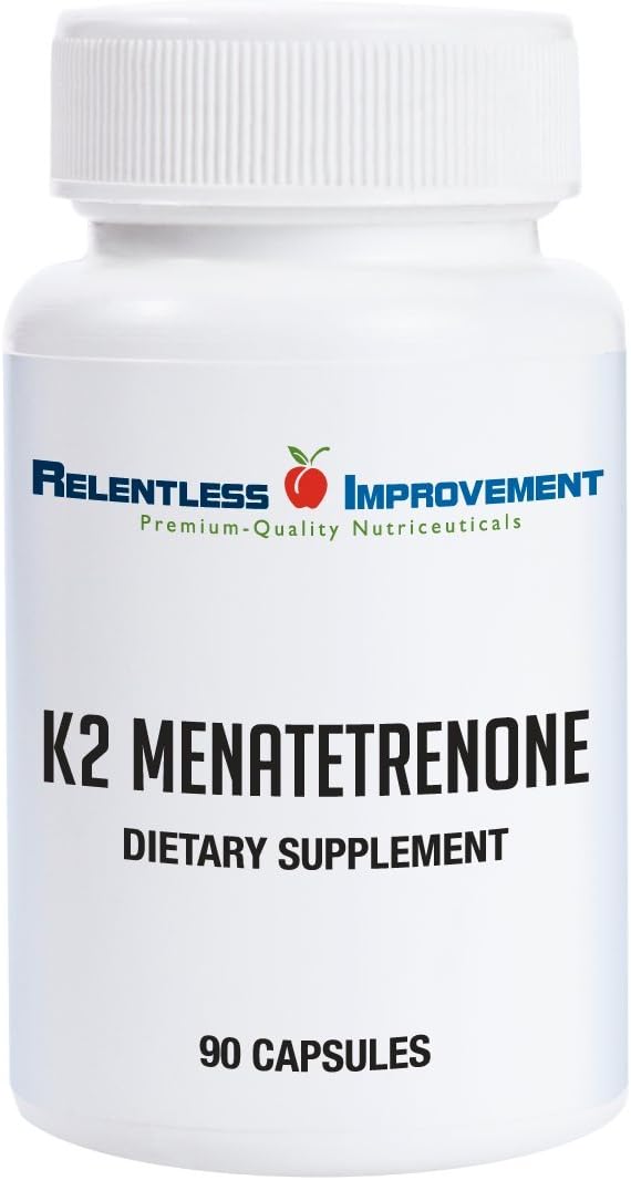 Relentless Improvement Vitamin K2 MK4 90 Capsules