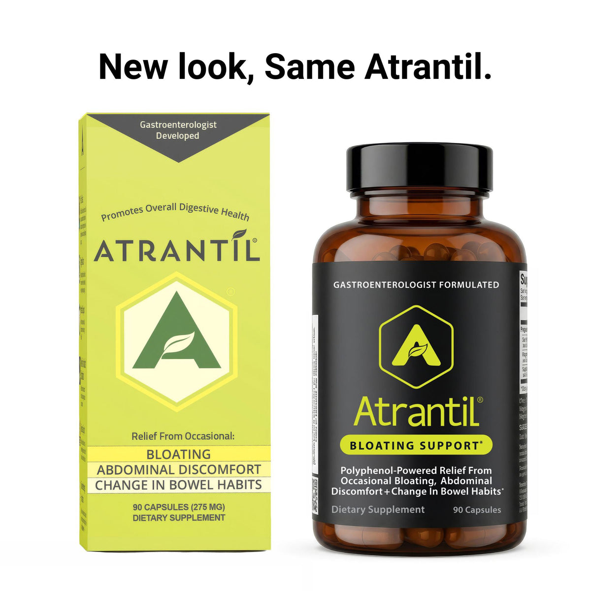 Atrantil 90 capsules — gas and bloating relief