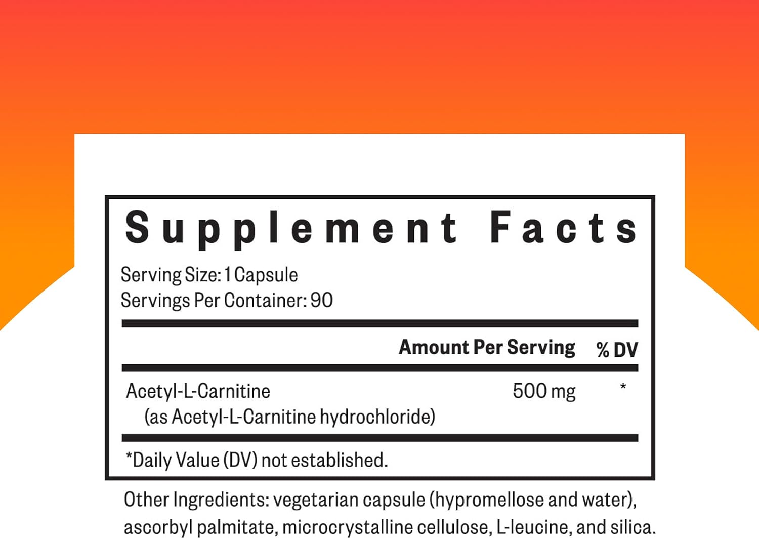 SeekingHealth Acetyl-L-Carnitine