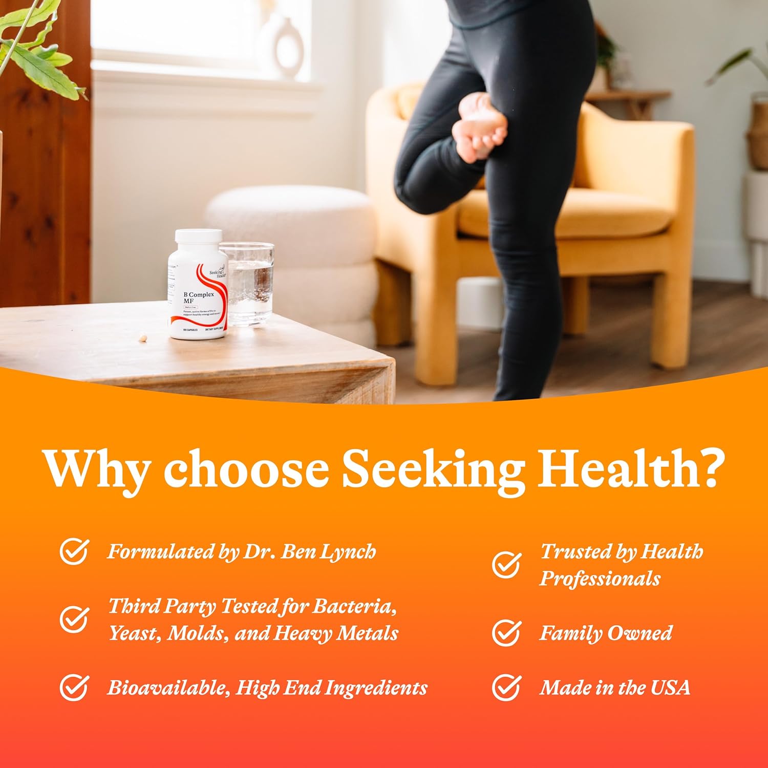 SeekingHealth B Complex Methyl-Free