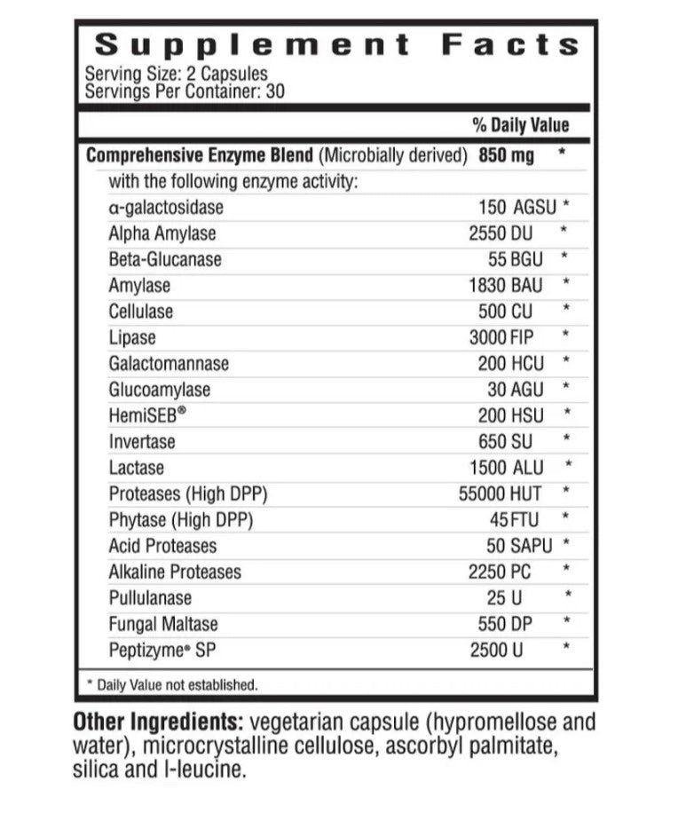 SeekingHealth Digestive Enzymes