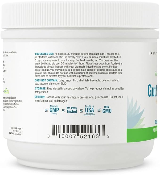 SeekingHealth Gut Nutrients (formerly Optimal Gi Plus) 30 Servings (Peach)