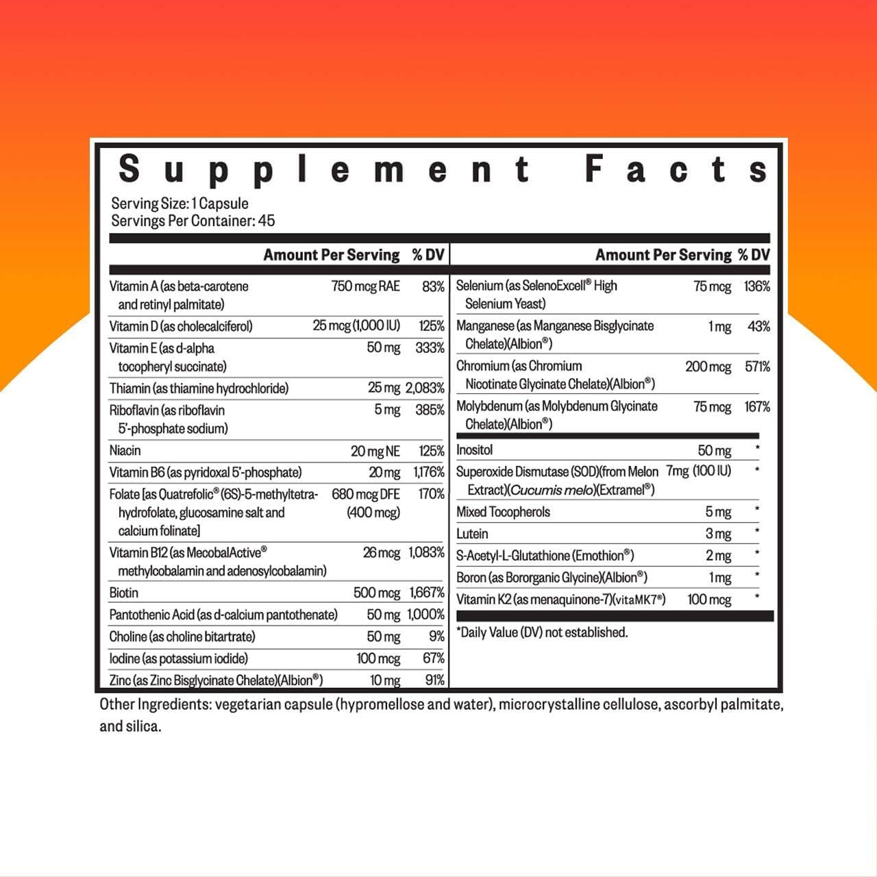 SeekingHealth Multivitamin One