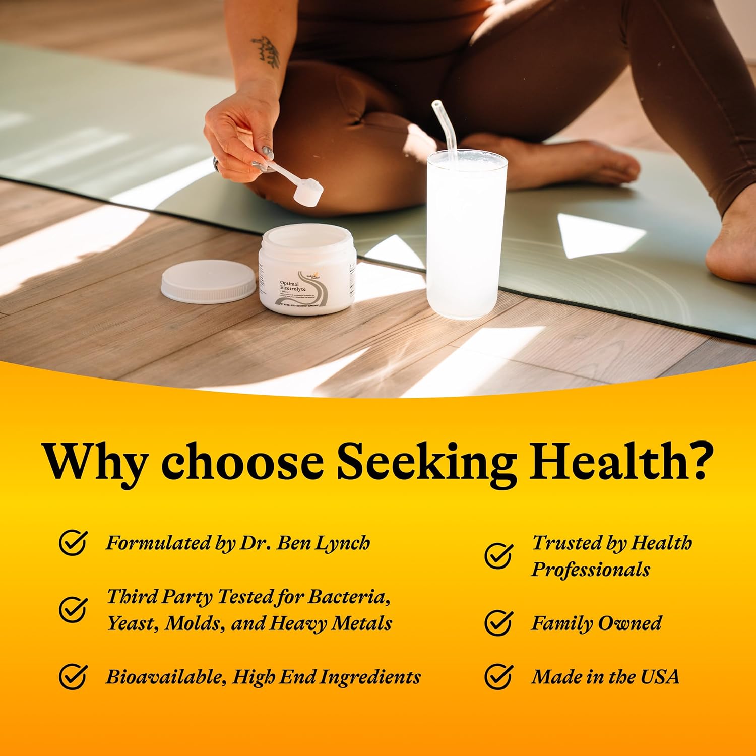 SeekingHealth Optimal Electrolyte Unflavoured