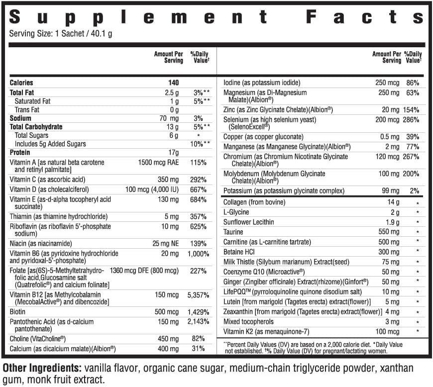 SeekingHealth Optimal Prenatal with Collagen