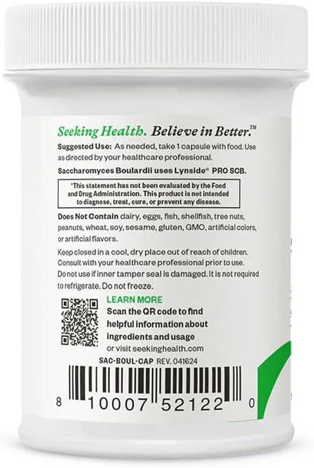 SeekingHealth Saccharomyces Boulardii