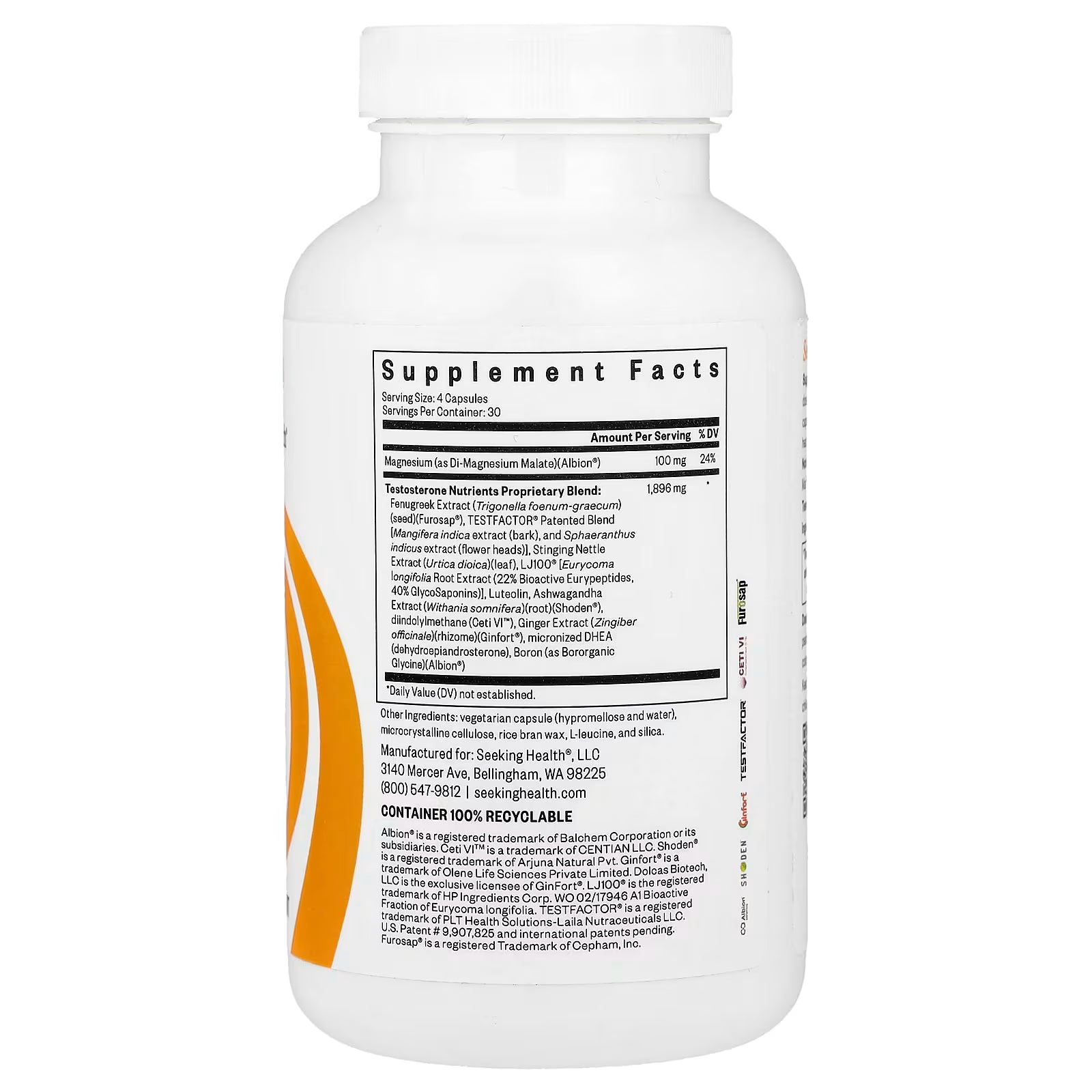 SeekingHealth Testosterone Nutrients