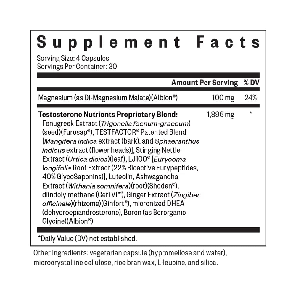SeekingHealth Testosterone Nutrients