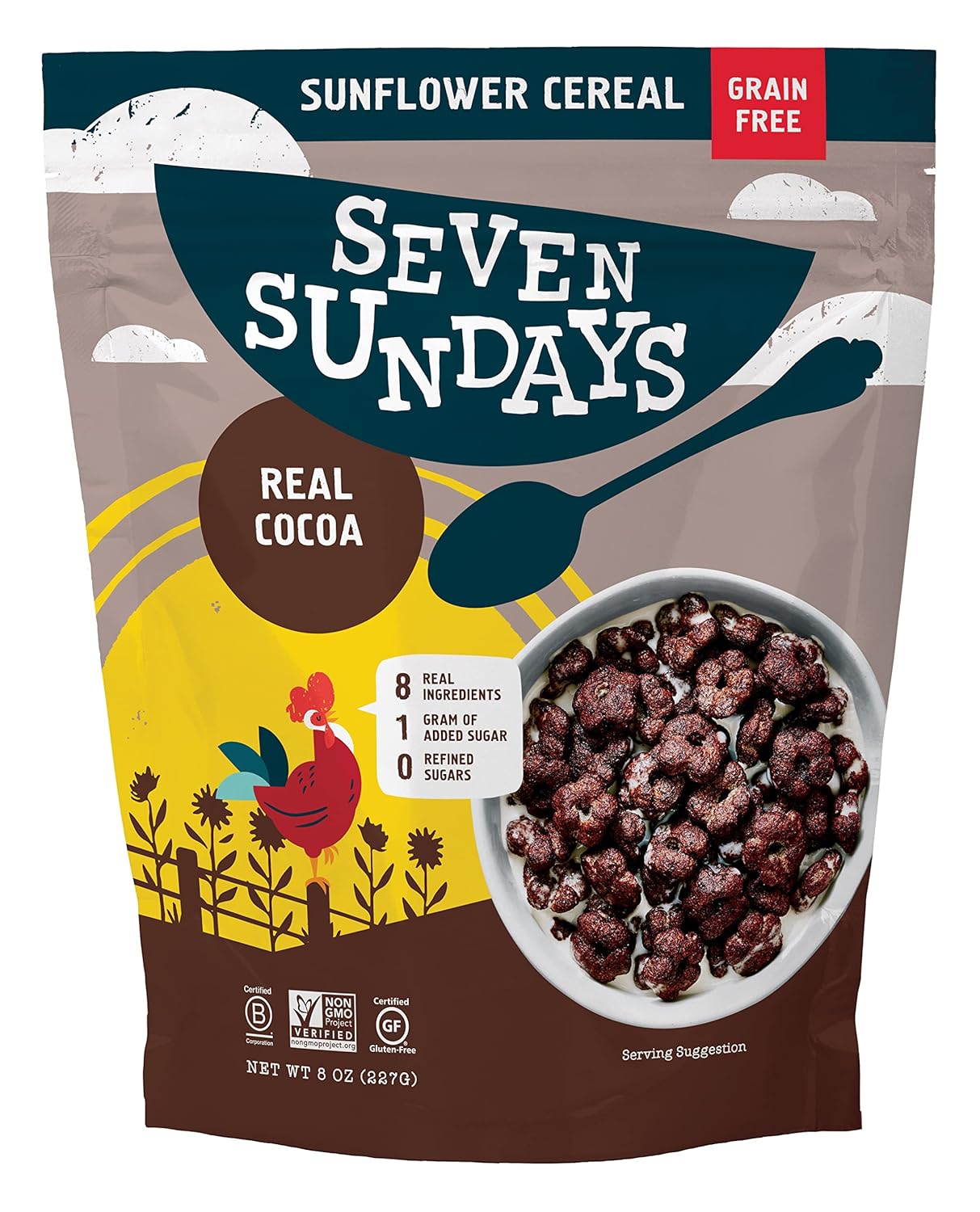 Seven Sundays Sunflower Cereal, Real Cocoa