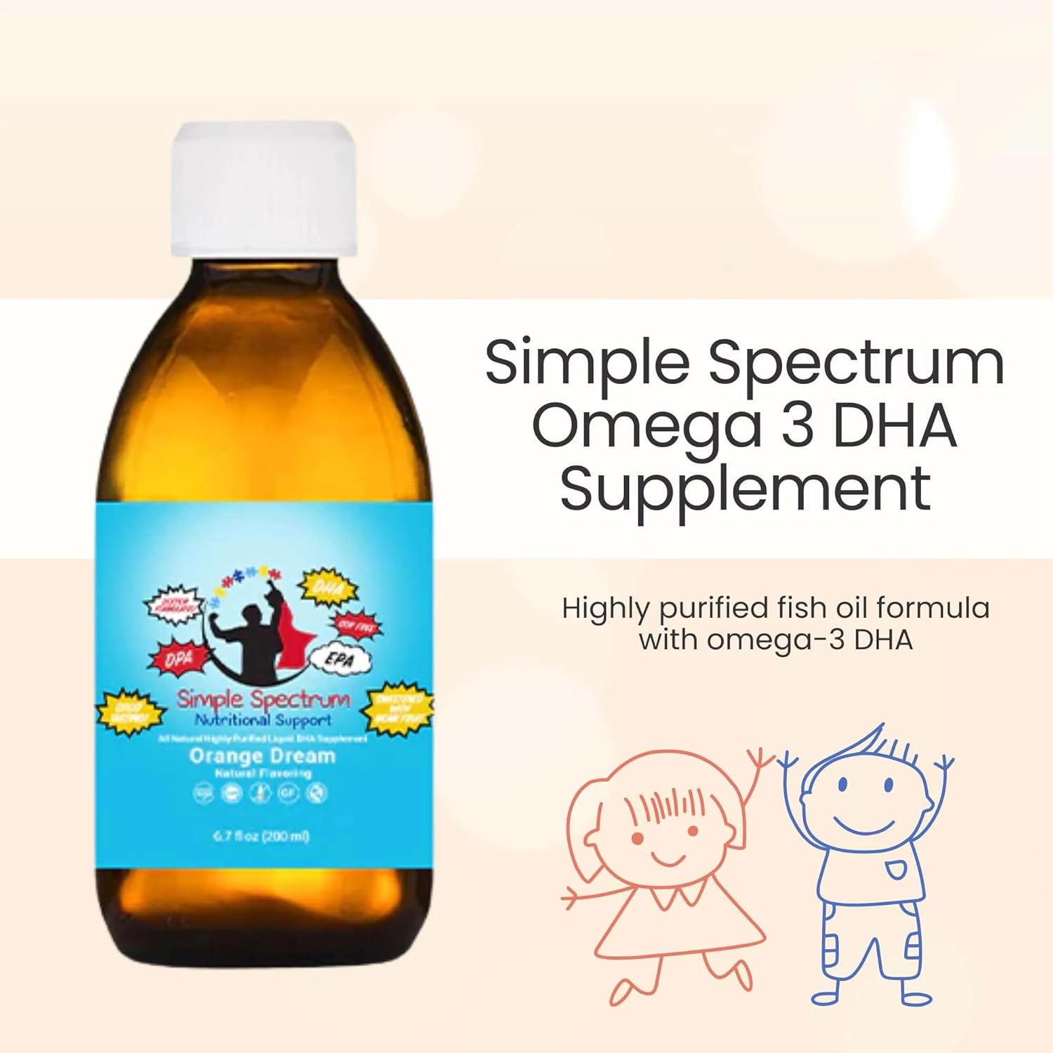 Simple Spectrum Omega 3 DHA