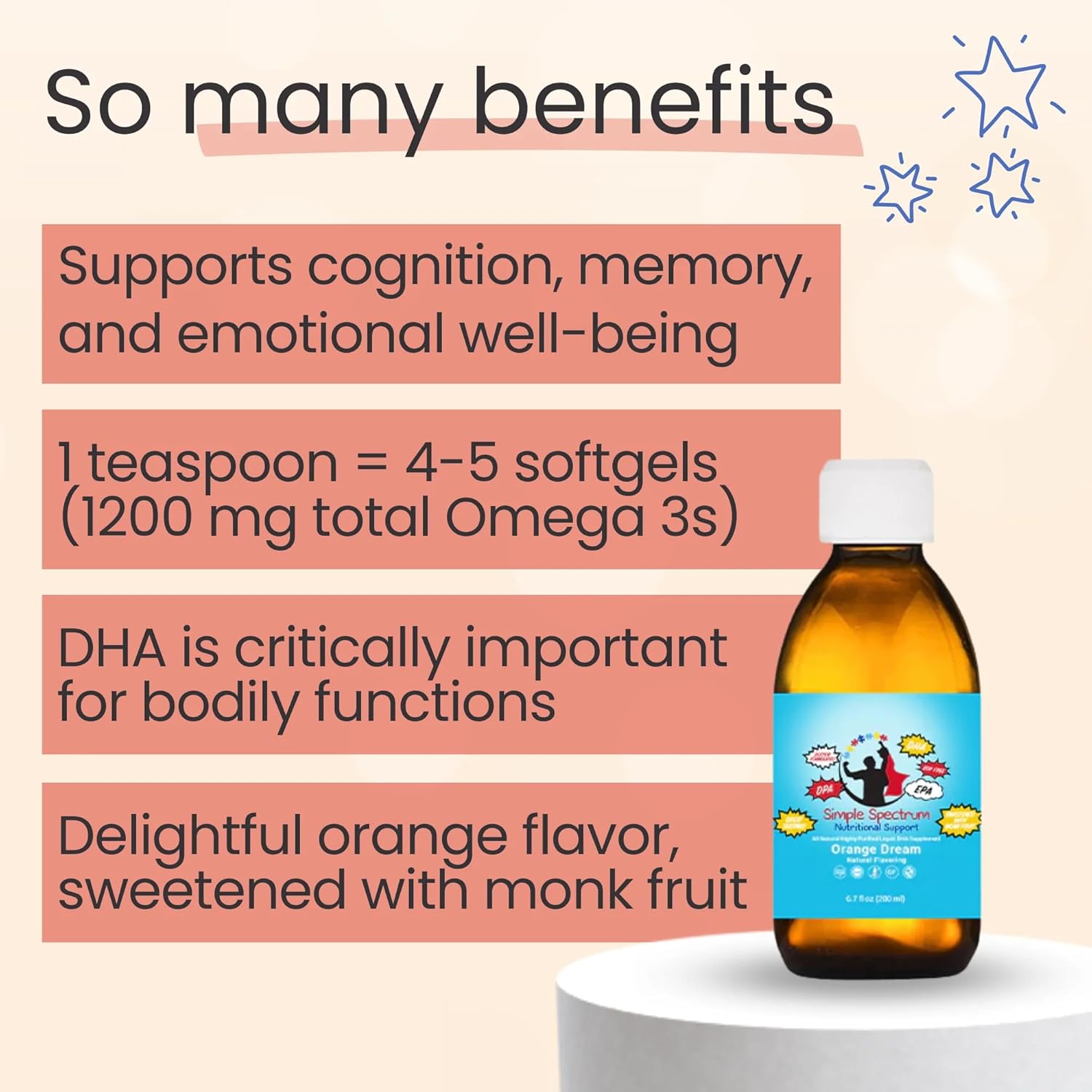 Simple Spectrum Omega 3 DHA
