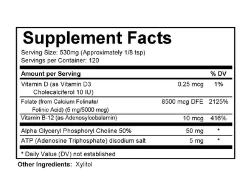 Spectrum Awakening Super Folinic Acid HIGH DOSE