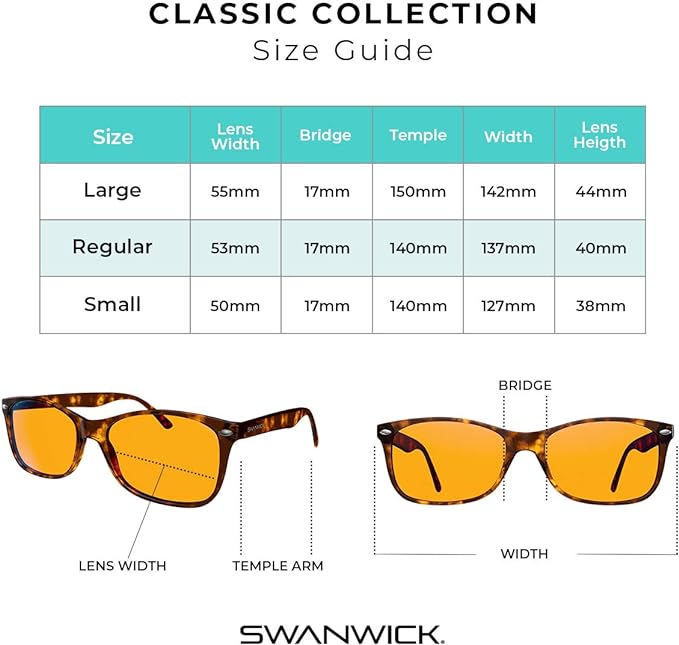 Swanwick Night Swannies Havana - Eco-Tortoise Shell Regular