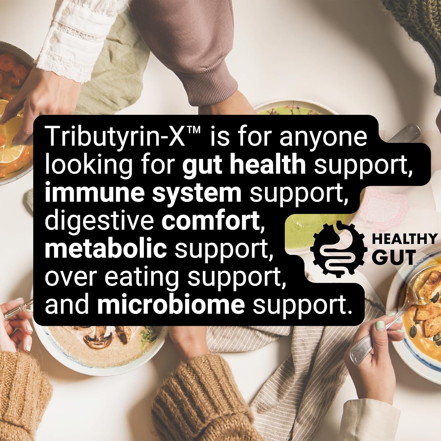 Healthy Gut Tributyrin-X | Histamine and Leaky Gut Support