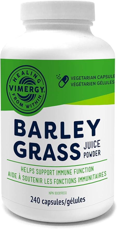 Vimergy Barleygrass Juice Caps