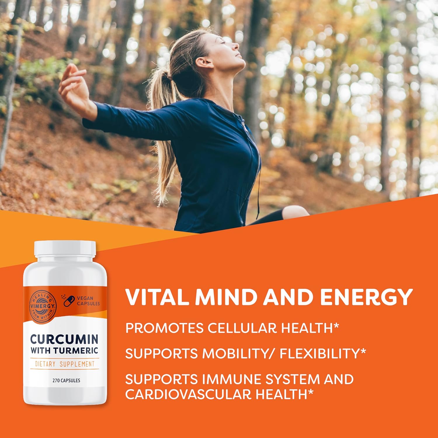 Vimergy Curcumin with Turmeric 270C