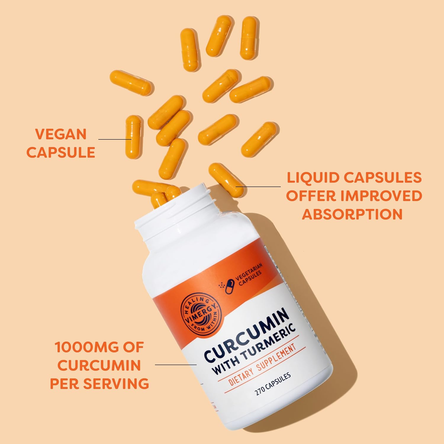 Vimergy Curcumin with Turmeric 270C