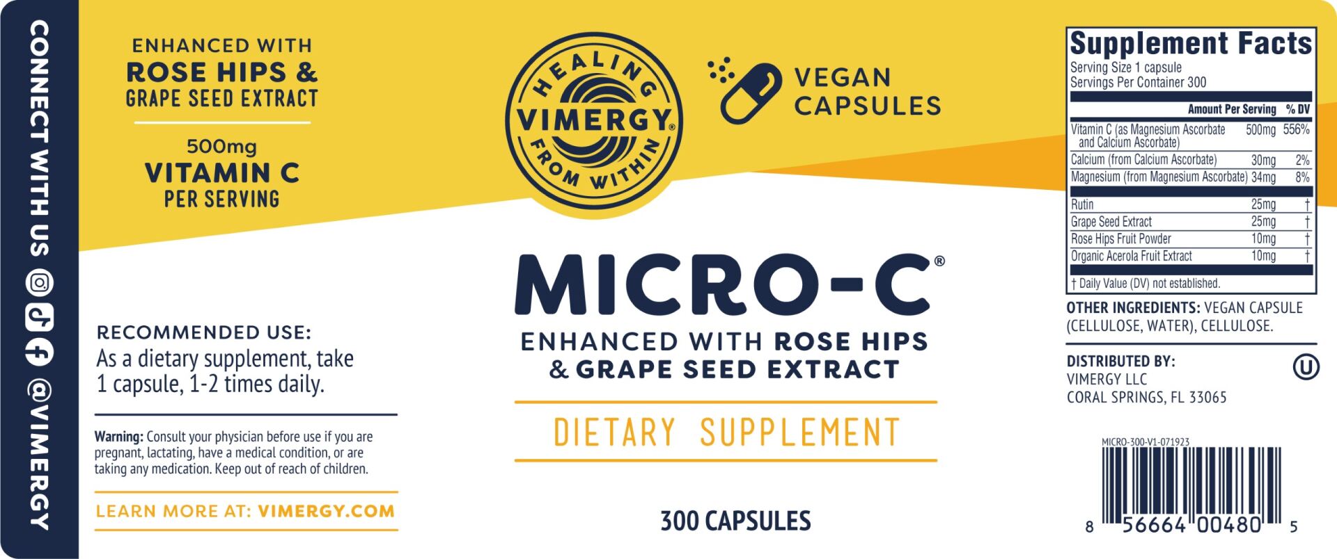 Vimergy Micro-C 300 Capsules