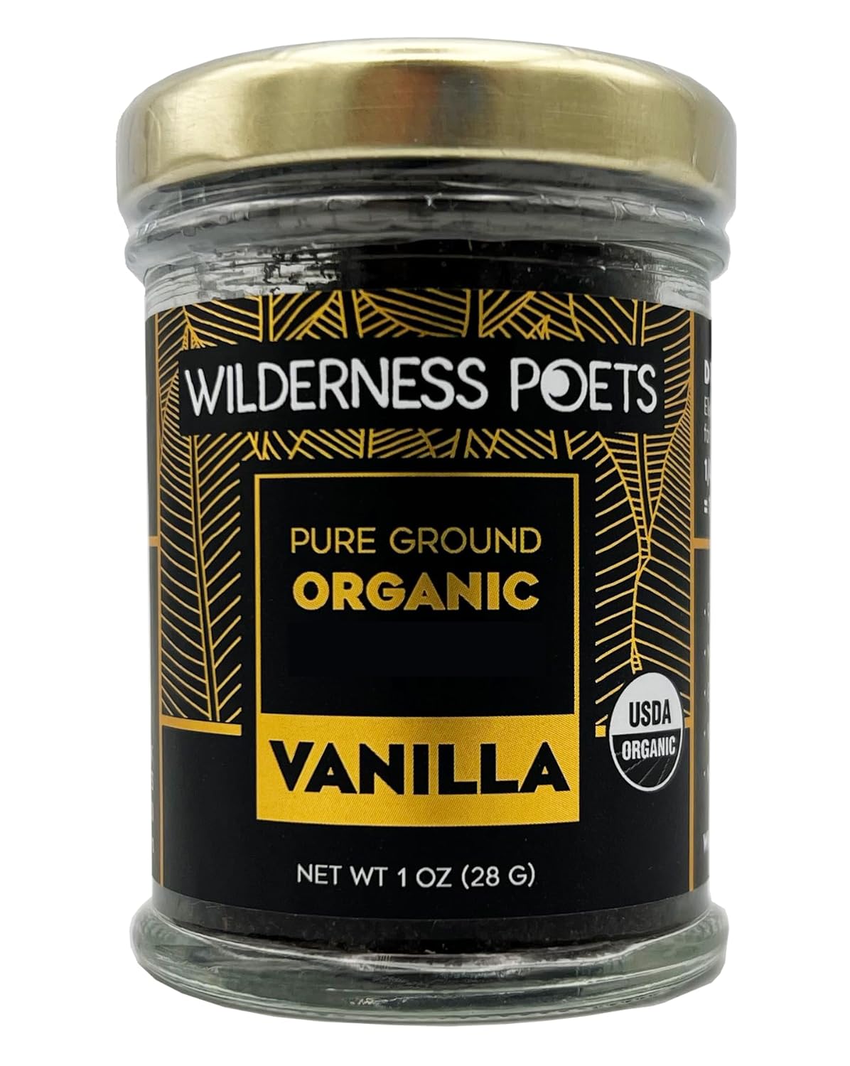 Wilderness Poets Organic Pure Tahitian Ground Vanilla Beans 28g