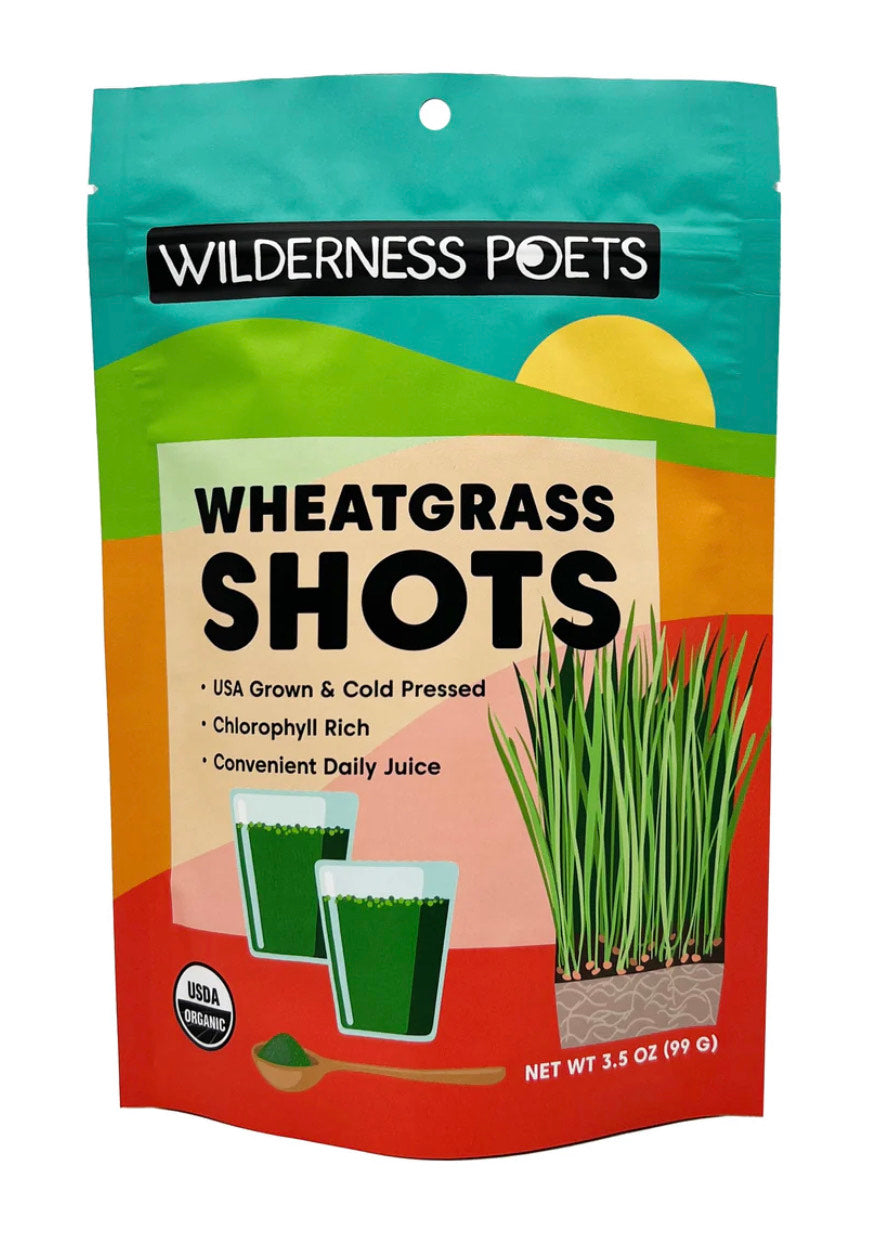 Wilderness Poets USA Grown Wheatgrass Juice Powder 99g