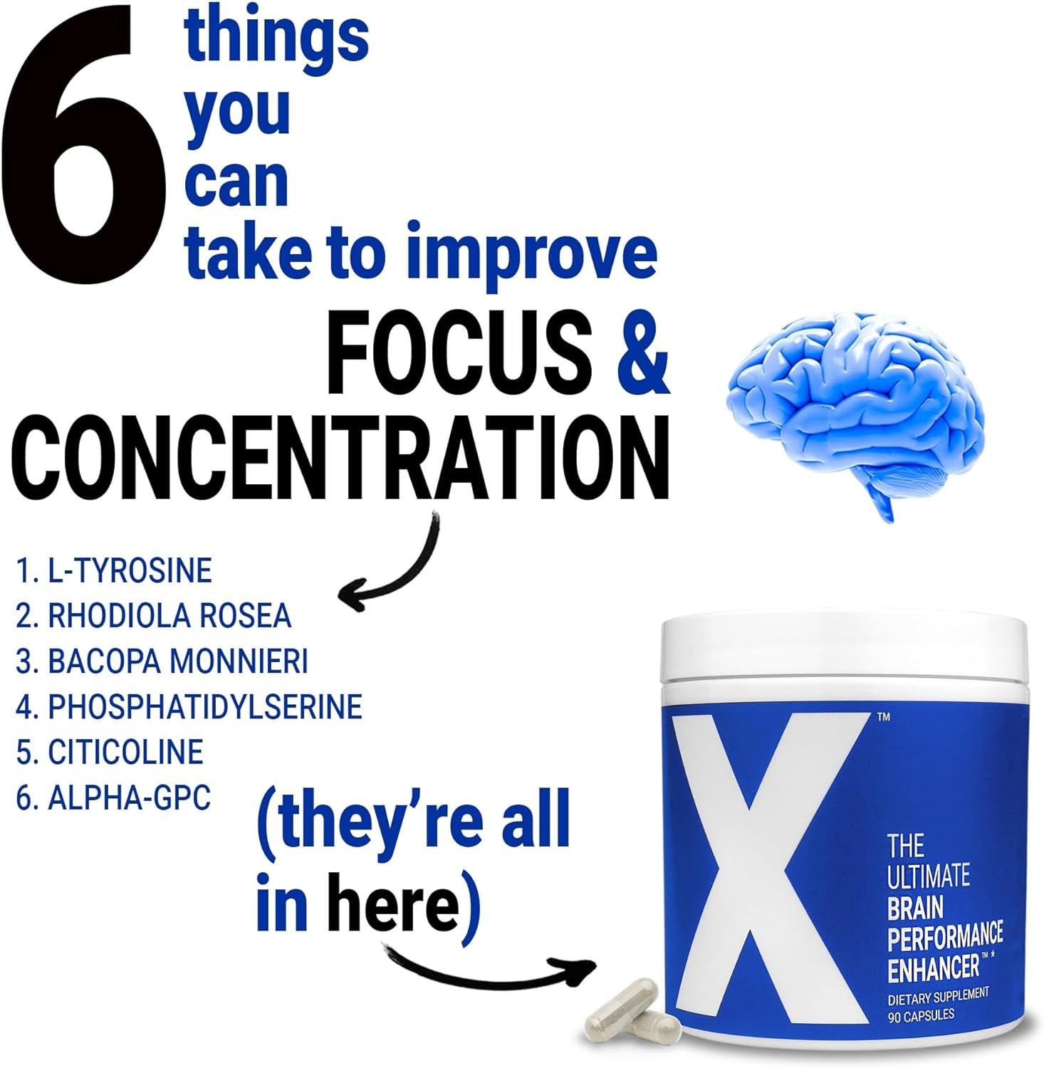 X - Ultimate Brain Performance Enhancer