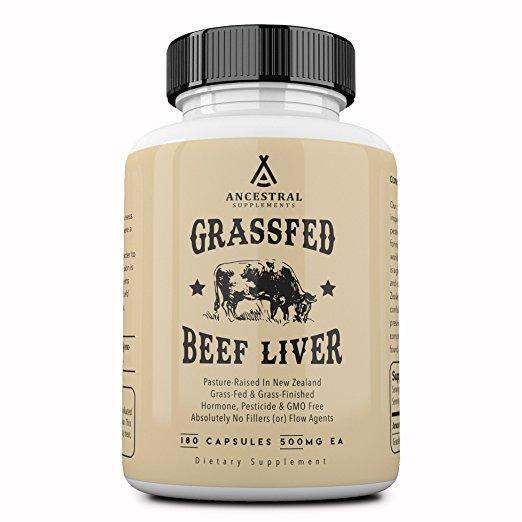 Ancestral Supplements Grass Fed Beef Liver