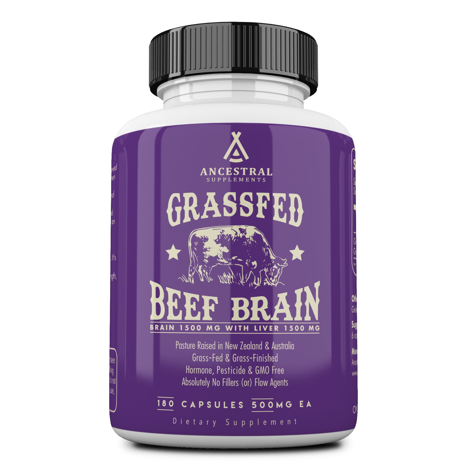 Ancestral Supplements Grass Fed Beef Brain