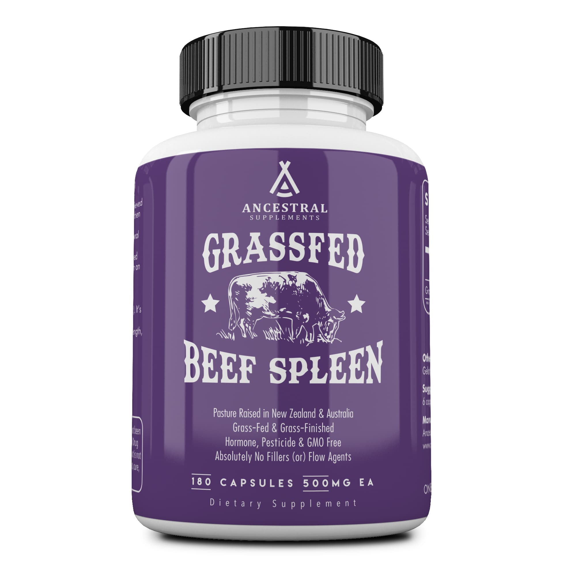 Ancestral Supplements Grassfed Beef Spleen