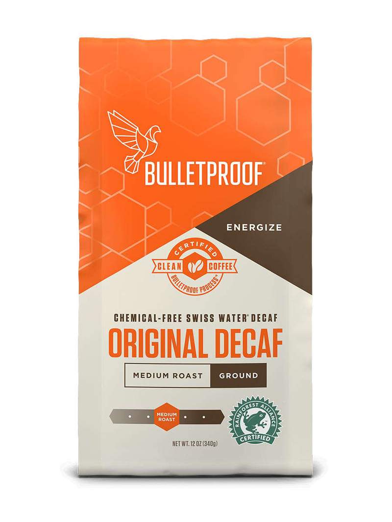 Bulletproof Coffee Original Medium Roast Decaf Ground - 12 oz.