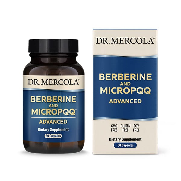 Dr Mercola Berberine and MicroPQQ Advanced 30C (30 Day Supply)