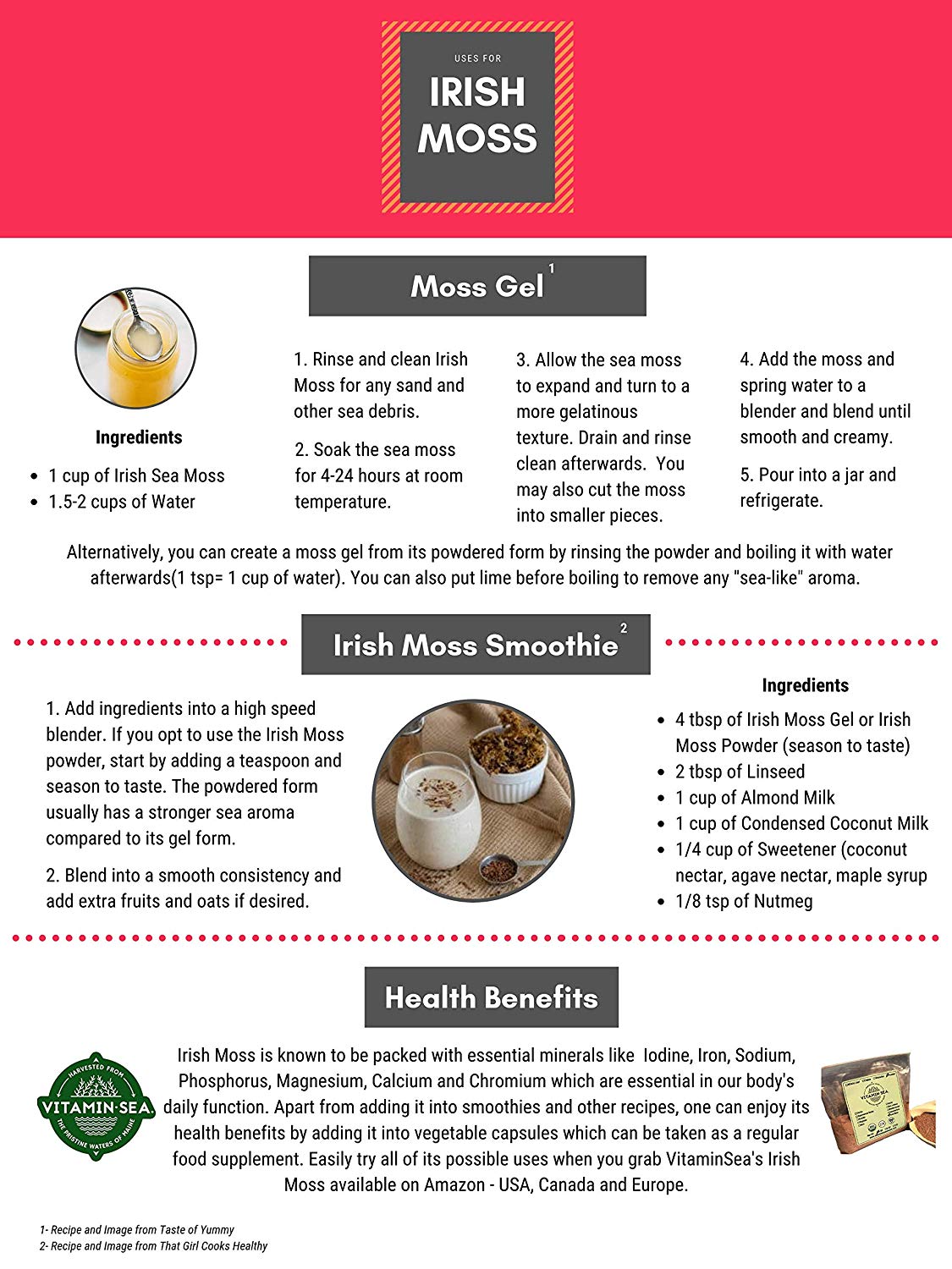VitaminSea Irish Moss Flakes