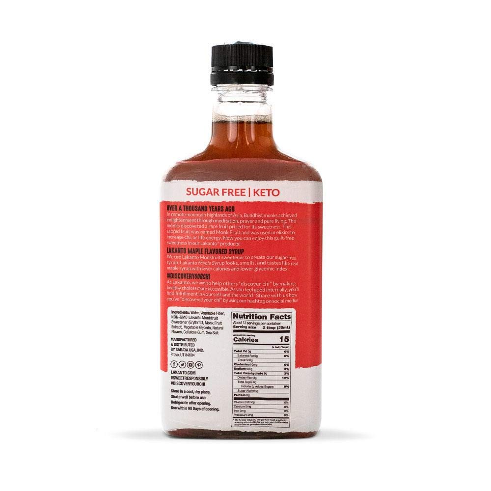 Lakanto SugarFree Maple Syrup Synergy