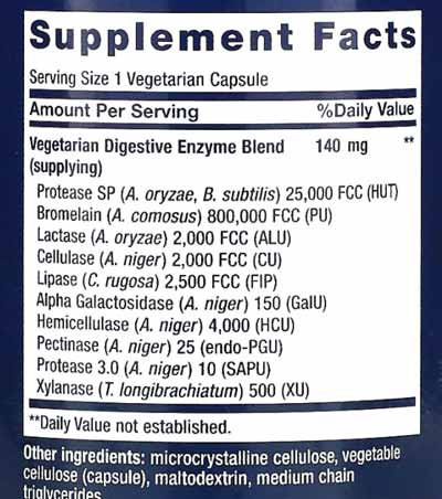 Life Extension Enhanced Super Digestive Enzymes 60C