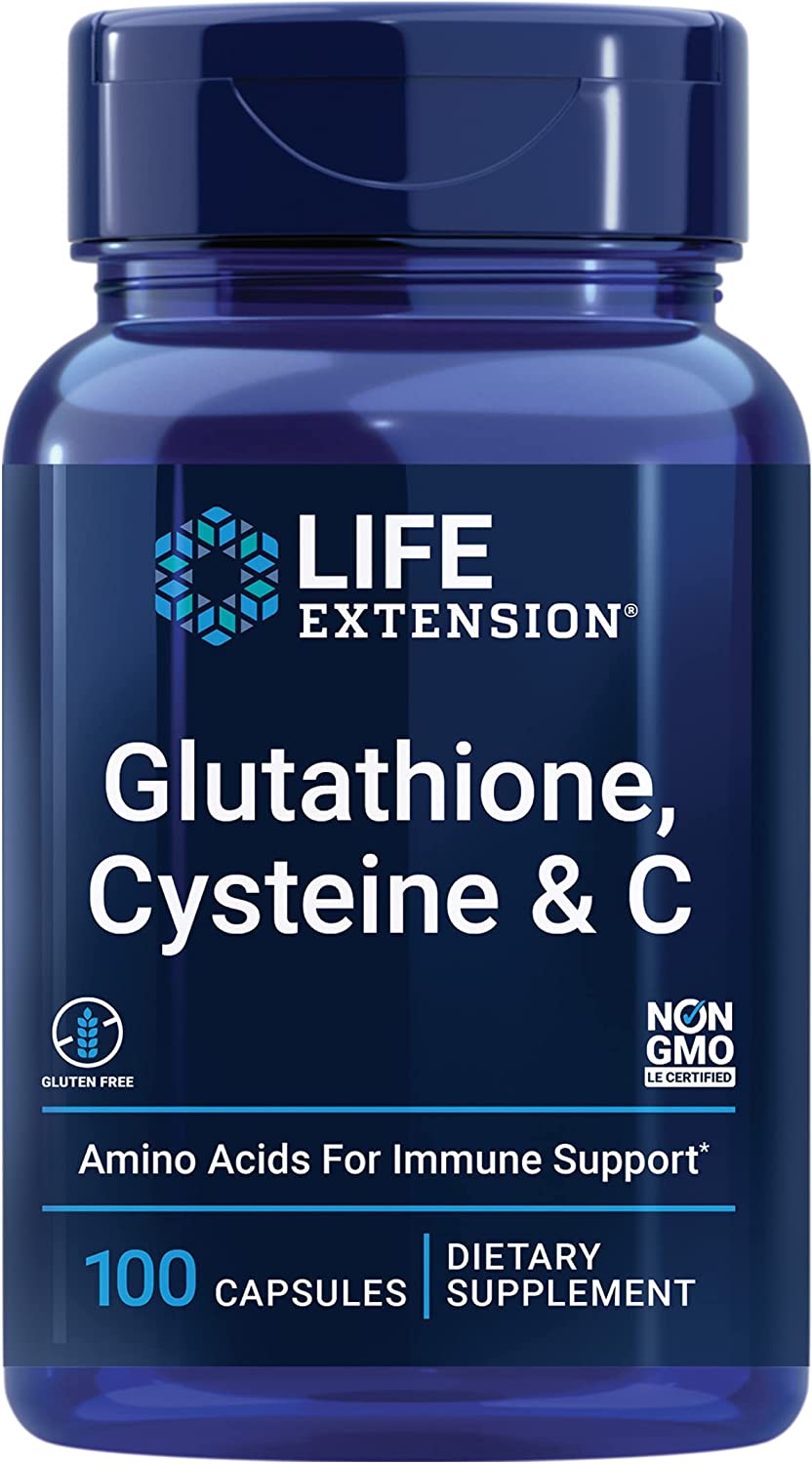 Life Extension Glutathione, Cysteine & C 100C