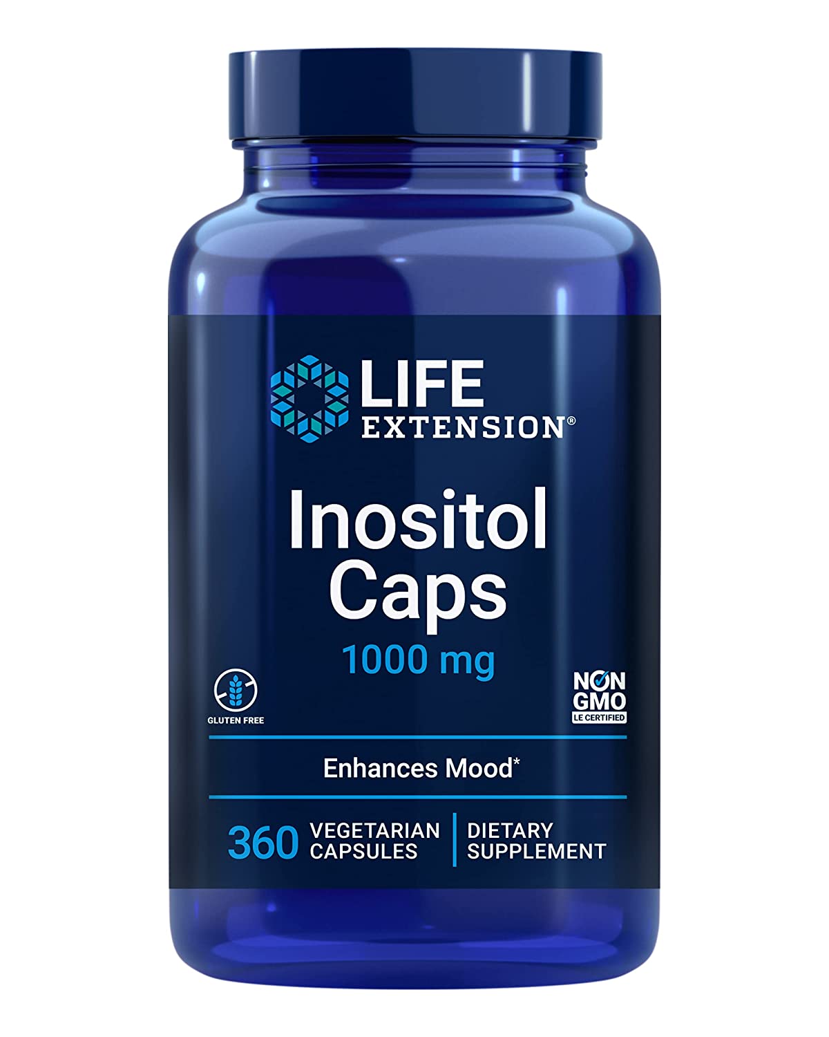 Life Extension Inositol 1000mg 360C