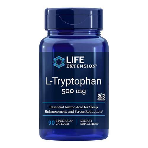 Life Extension L-Tryptophan 500mg 90C