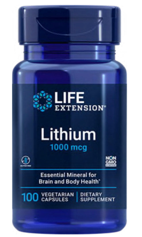 Life Extension Lithium 1000mcg 100C