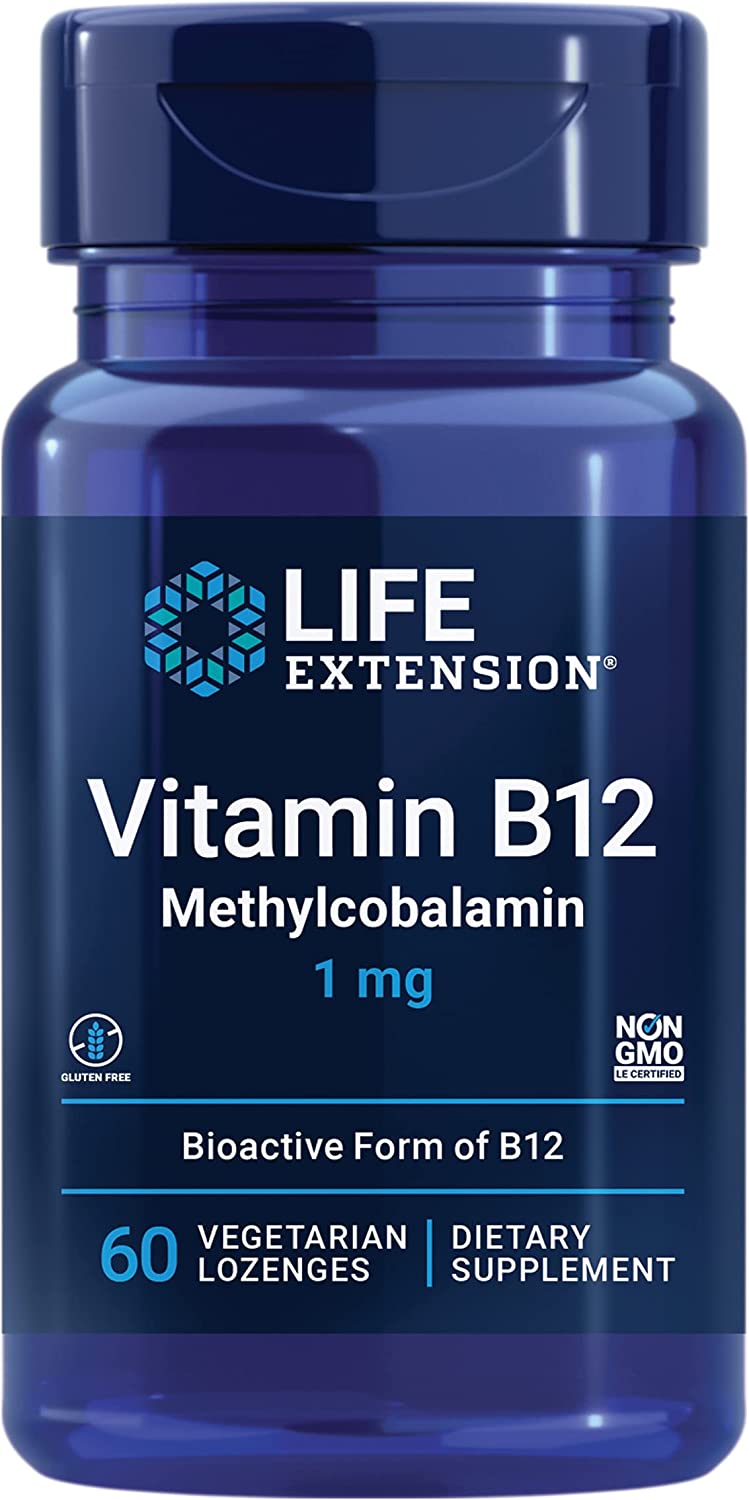 Life Extension Methylcobalamin 1mg 60C